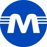 Logo of Vilnius metro
