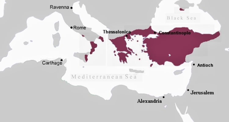 Byzantine Empire Map 1200 In Praise Of Byzantium - Why Should We Remember Byzantium? ⋆ The Baltic  Review