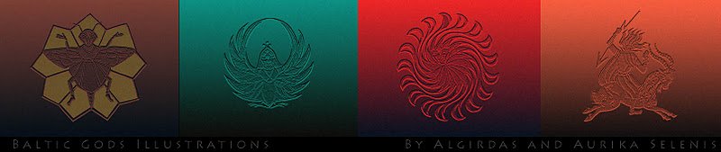 baltic gods by algirdas and aurika selenis