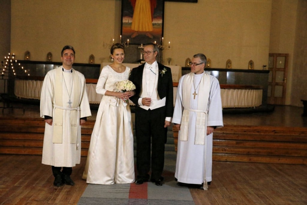 Estonian President marries for the third time