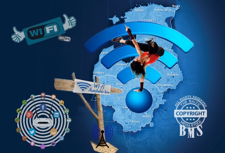 Lithuania and Estonia are investing heavily in free public WiFi