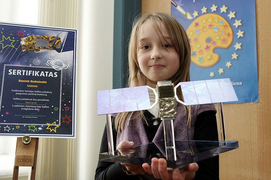 Satellite named after Lithuanian girl Danielė was launched