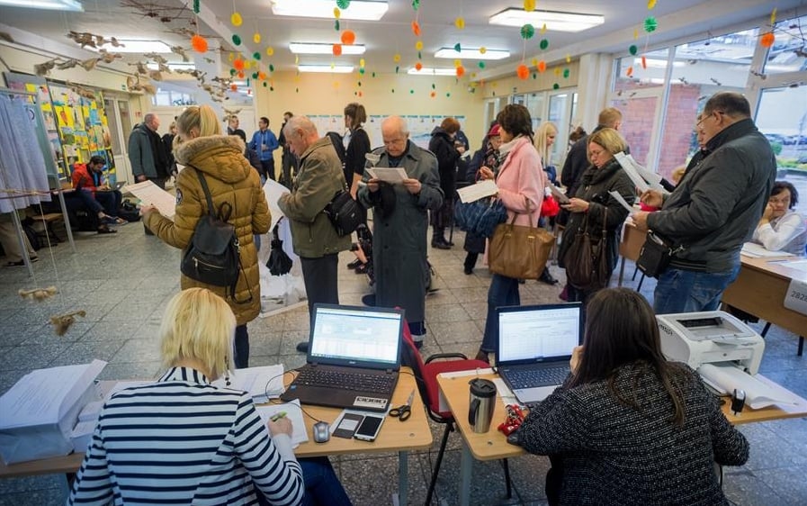 Lithuanian Social Democrats were pushed into third place in parliamentary elections