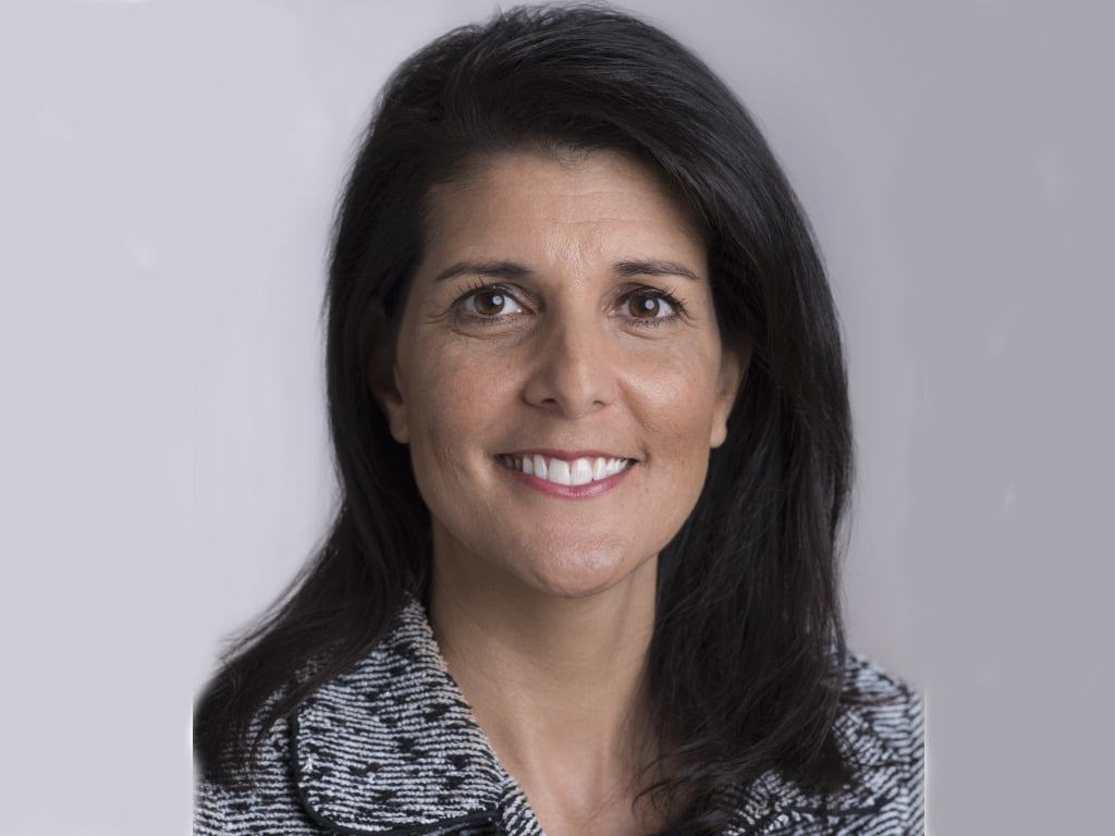 U.S. Ambassador to the United Nations, Nikki Haley, held a press briefing as President of the UN Security Council in April