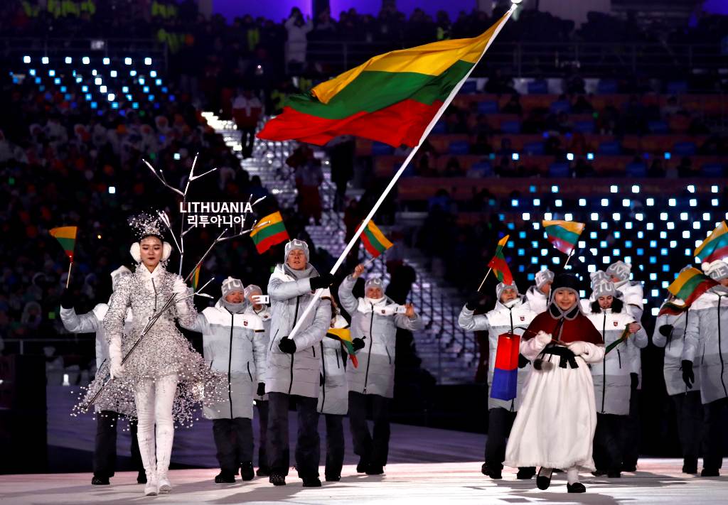 2018 Winter Olympics: Lithuania is represented by nine athletes