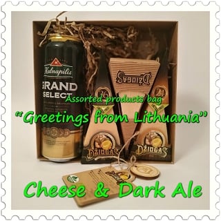 Greetings from Lithuania | Cheese & Dark Ale