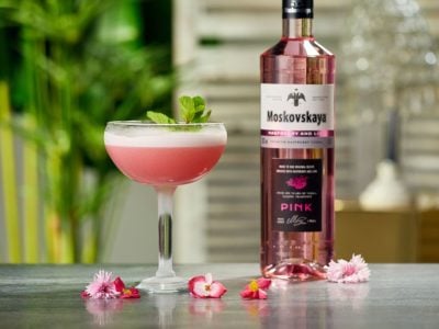 Made in Latvia:  Moskovskaya Pink vodka – innovative answer to the popular pink gin trend, which has taken Spain’s market