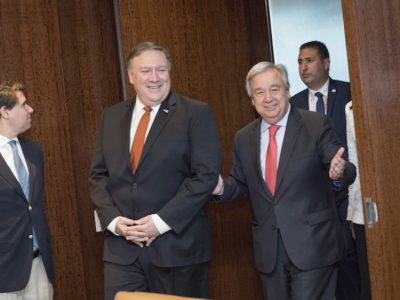 The United States of America withdraws from the Paris Agreement