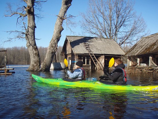 Kayak around the Soomaa and Baltic Islands in Estonia