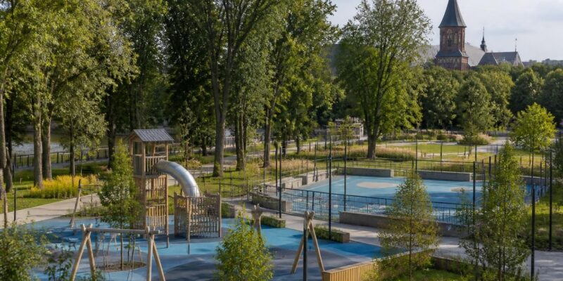 Kaliningrad opens redesigned family and sports facilities in Max Ashmann Park Kaliningrad opens redesigned family and sports facilities in Max Ashmann Park