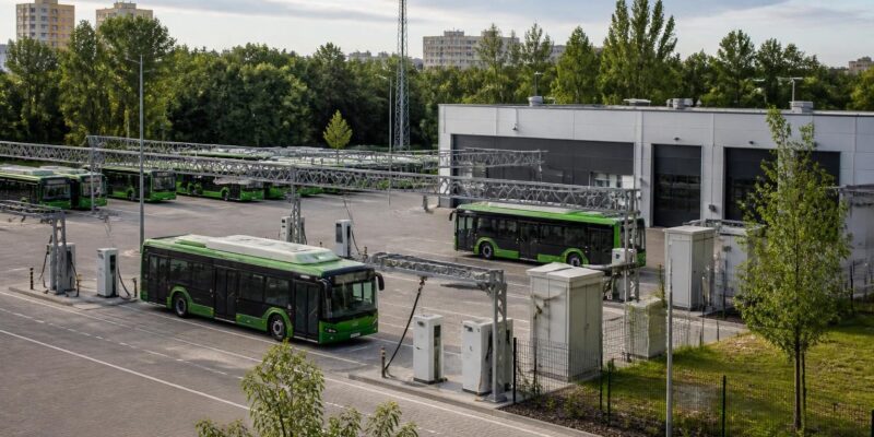 Olsztyn expands southern bus depot as part of a wider public-transport upgrade