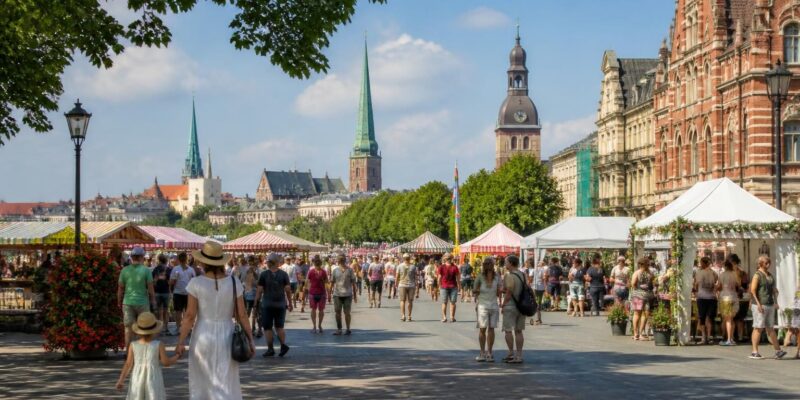 Riga’s 825th birthday turns the capital into a city-wide public learning space