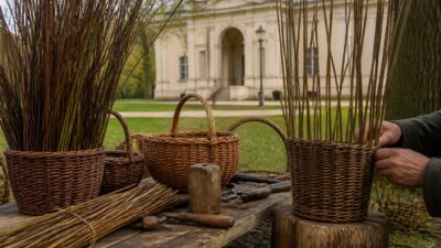 Nowy Tomyśl brings global wicker craftsmanship into the public square