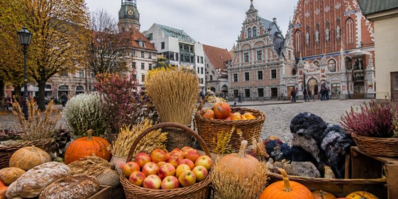Riga’s Miķeļdiena fair brings Latvia’s harvest traditions into the city centre Riga’s Miķeļdiena fair brings Latvia’s harvest traditions into the city centre