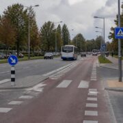 Riga adds Rostokas Street bus lane to improve reliability on western routes