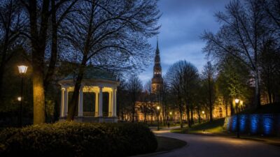 Tallinn’s Kadriorg Park becomes an evening gallery as Light Walks festival returns